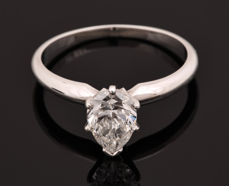 Image for Platinum Diamond Ring, 1 Carat