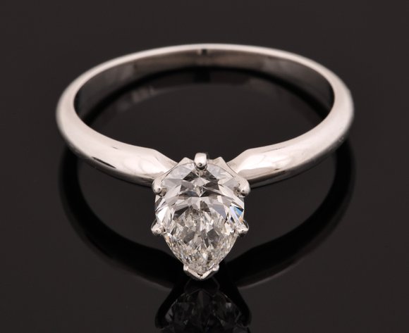 Image for Platinum Diamond Ring, 1 Carat