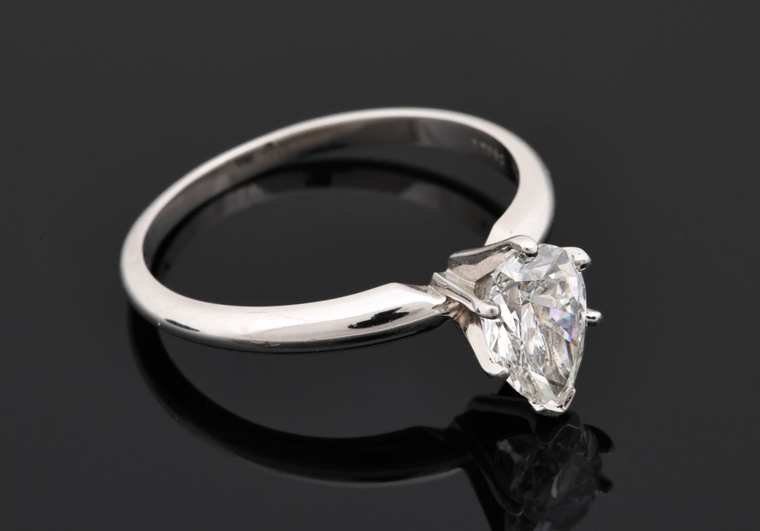 Image for Platinum Diamond Ring, 1 Carat