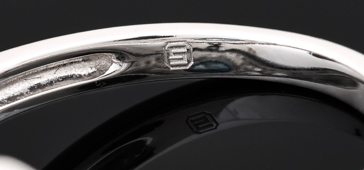 Image for 14K WG Blue Diamond Ring