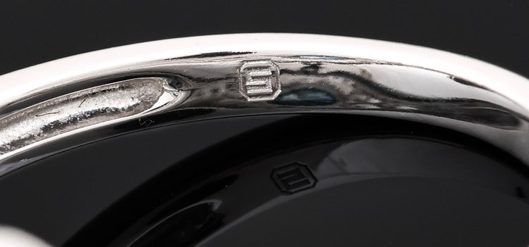 Image for 14K WG Blue Diamond Ring