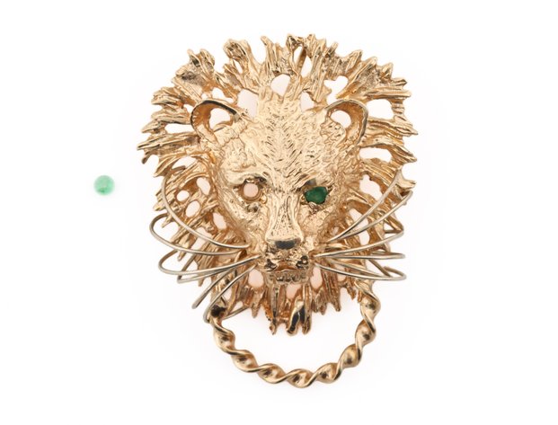 Image for 14k YG Emerald Pendant