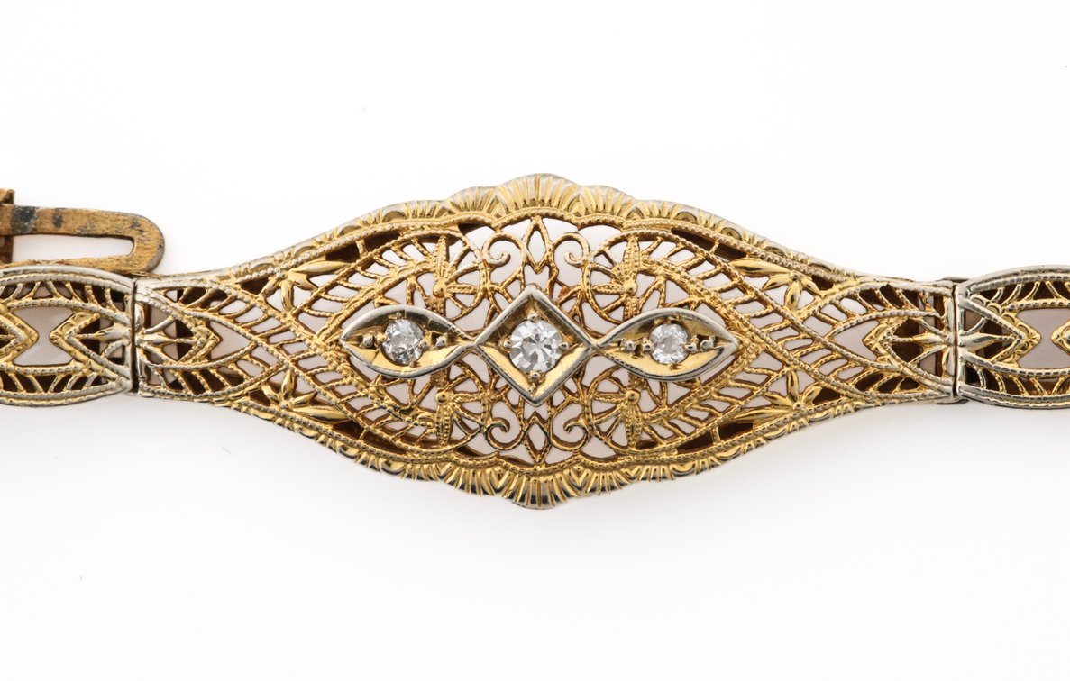 Image for 14k YG/WG Bracelet