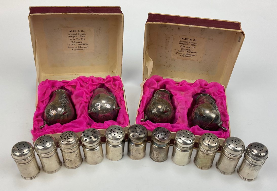Thai and American Silver Shakers