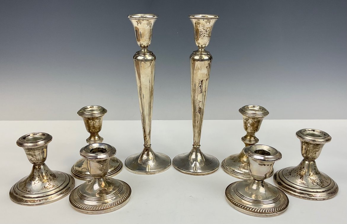 Sterling Silver Candlesticks