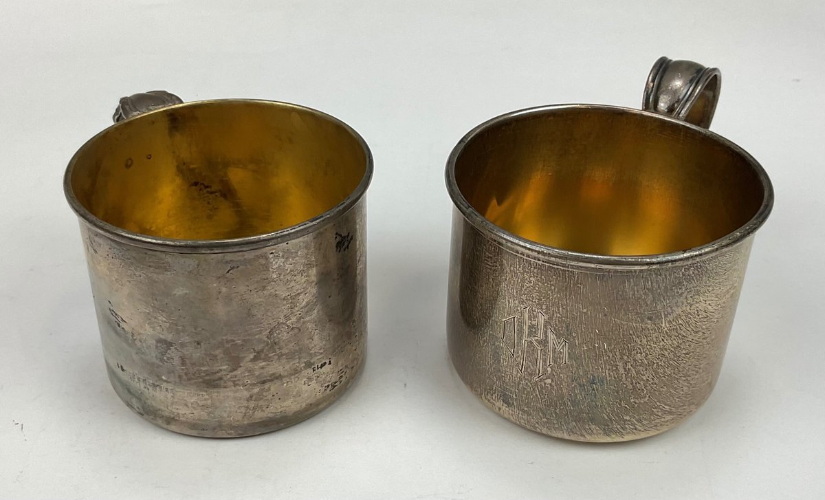 Sterling Silver Baby Cups