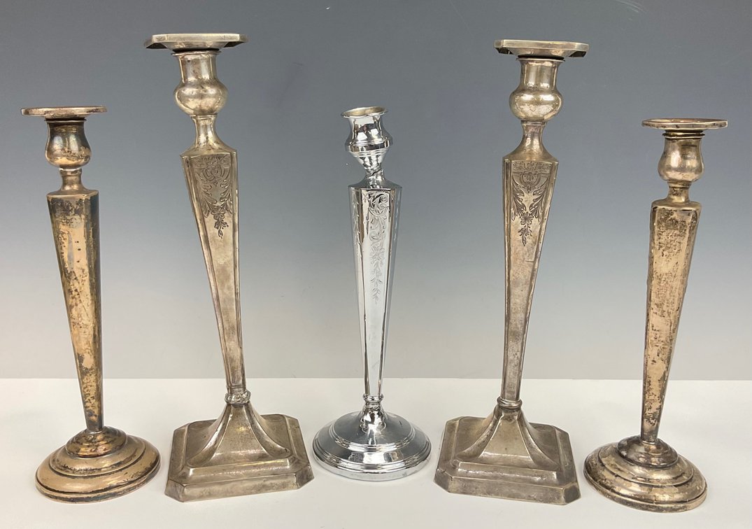 Sterling Silver Candlesticks