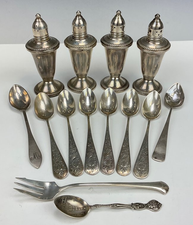 Continental and Sterling Silver Tablewares