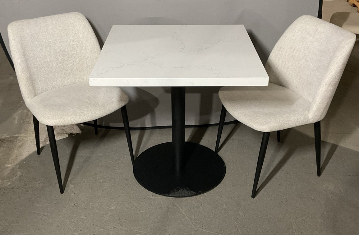 Faux Marble Cafe Table and Chairs