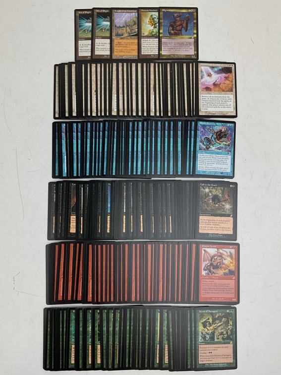 Scourge Magic: The Gathering Cards