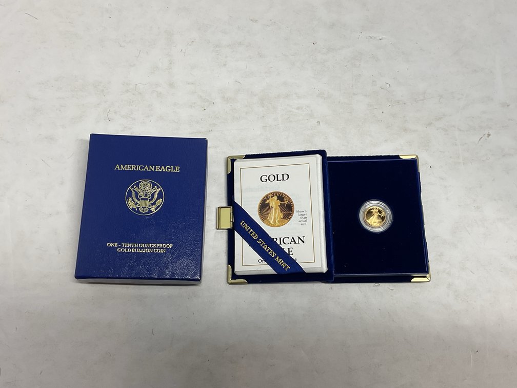 1988 Proof 1/10 oz Gold American Eagle Coin