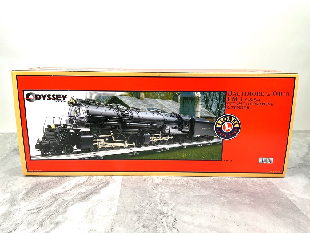 Image for Lionel B&O EM-1 2-8-8-4 Steam Set