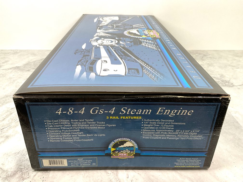 Image for M.T.H. O-Scale 4-8-4 GS-4 Steam Engine