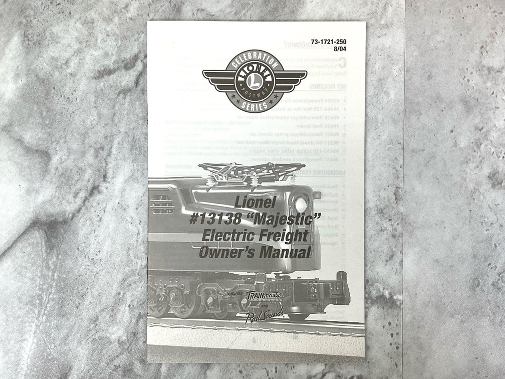 Image for Lionel #13138 The Majestic GG-1 Freight Set