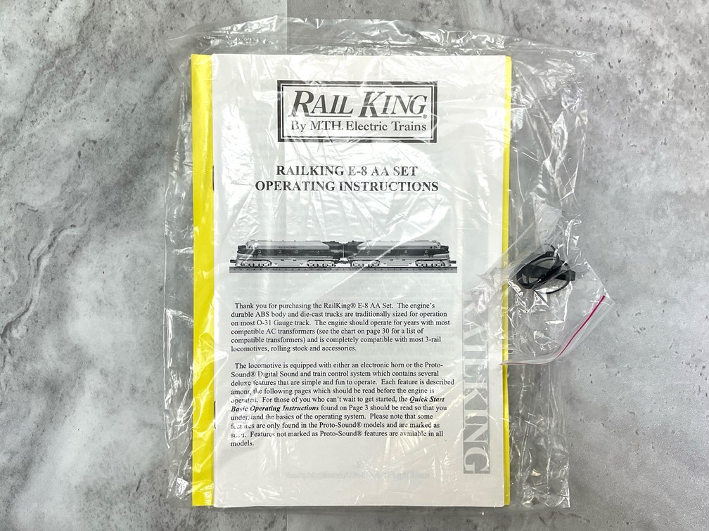Image for RailKing Seaboard E-8 AA Diesel Engine Set