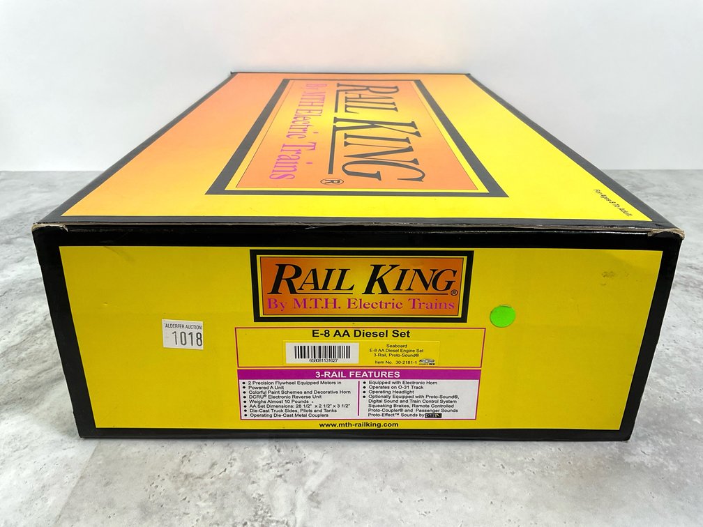 Image for RailKing Seaboard E-8 AA Diesel Engine Set
