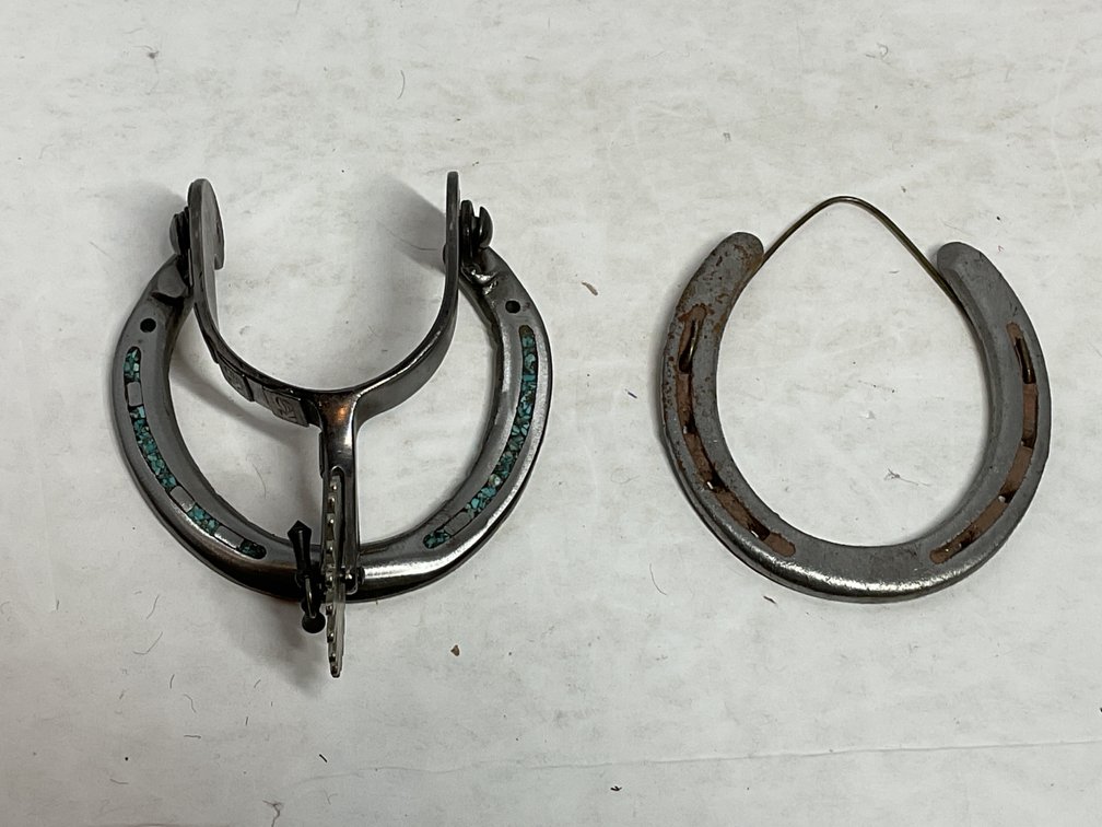 Western Spur Door Knocker & Horseshoe Wall Hanging