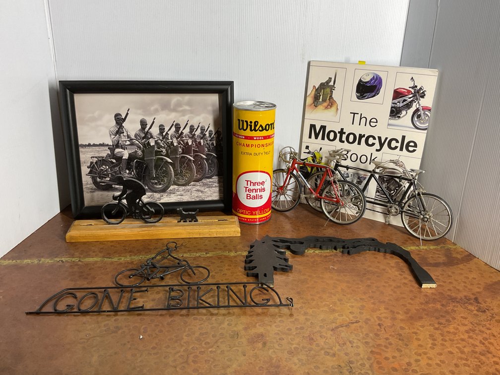 Motorcycle and Biking Decor