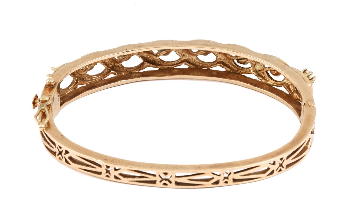 Image for 14K YG Pearl Bracelet
