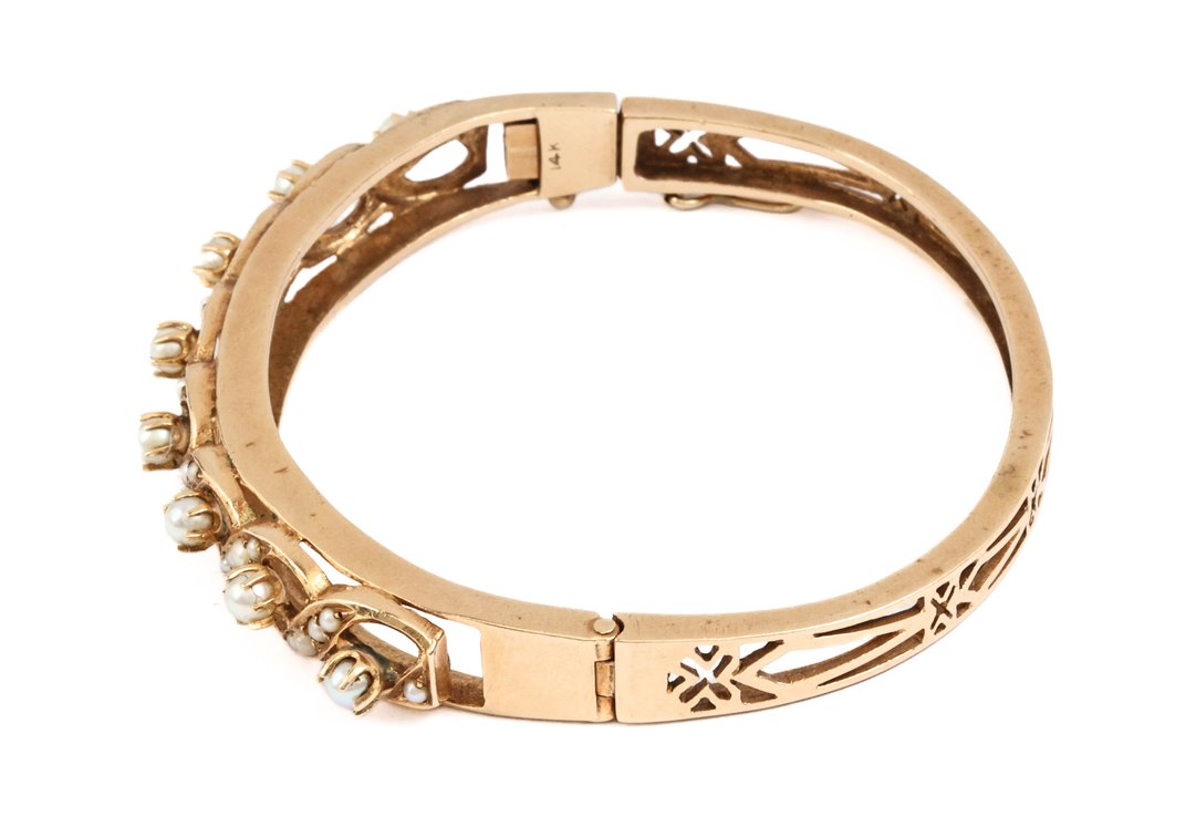 Image for 14K YG Pearl Bracelet