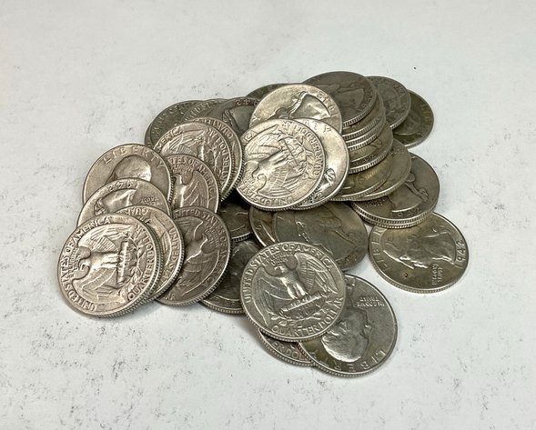 Image for US Silver Quarters