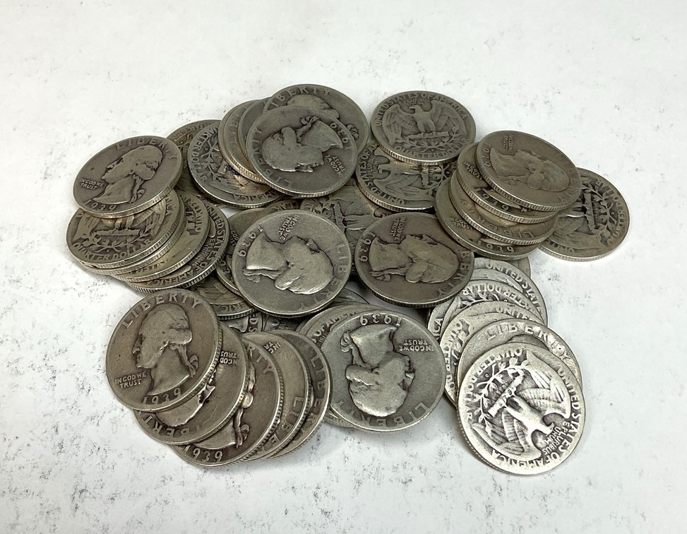 Image for US Silver Quarters
