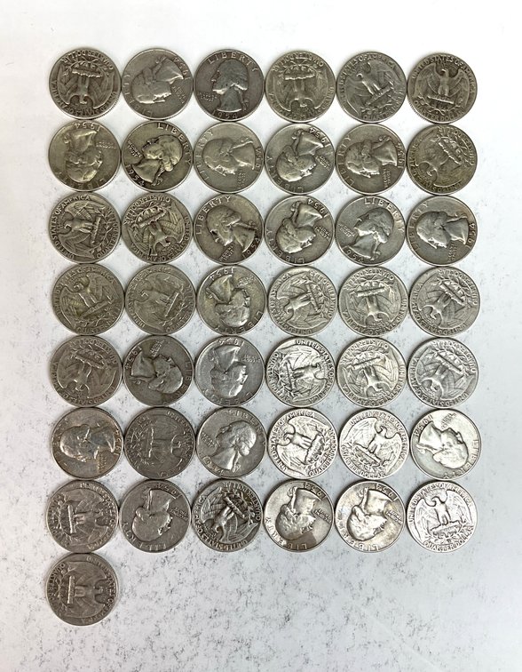 Image for US Silver Quarters