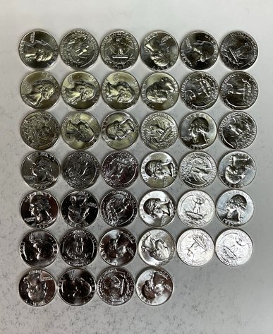 Image for US Silver Quarters