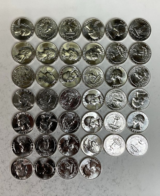 Image for US Silver Quarters