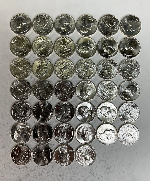 Image for US Silver Quarters