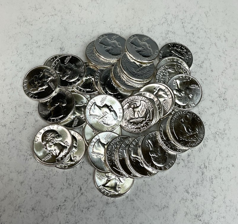 Image for US Silver Quarters