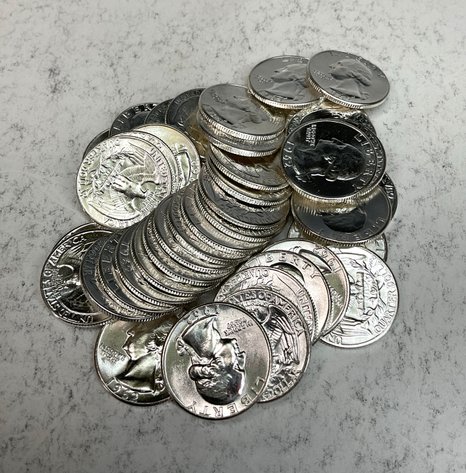 Image for US Silver Quarters