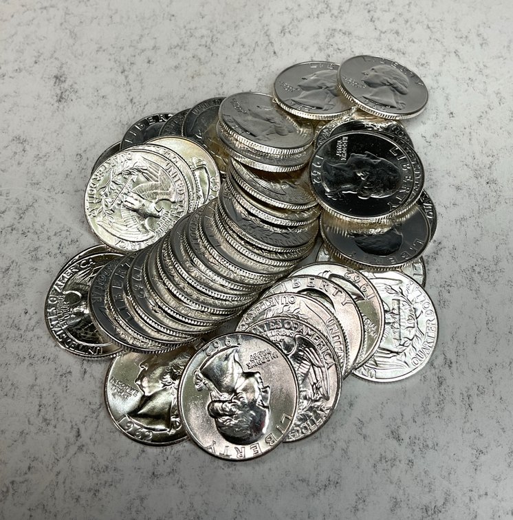Image for US Silver Quarters