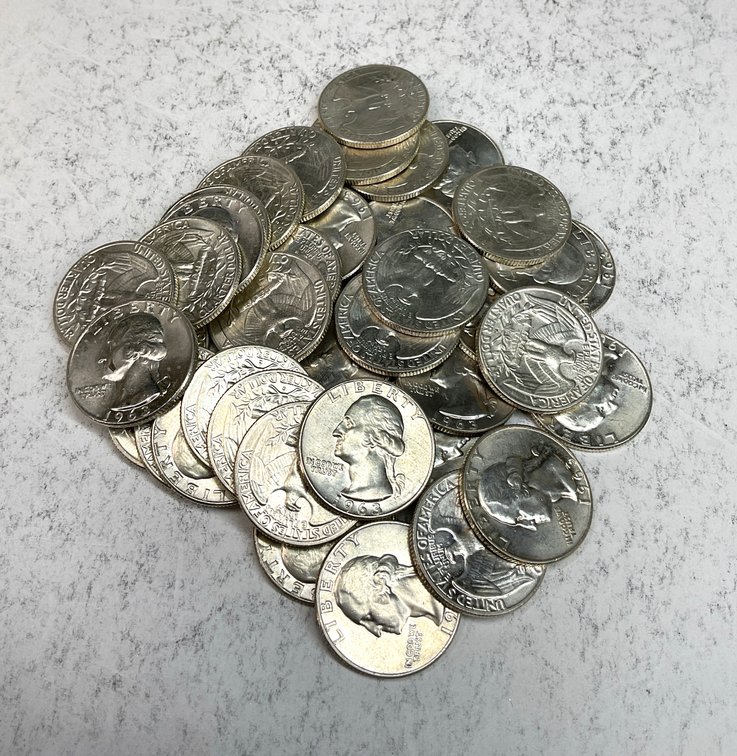 Image for US Silver Quarters