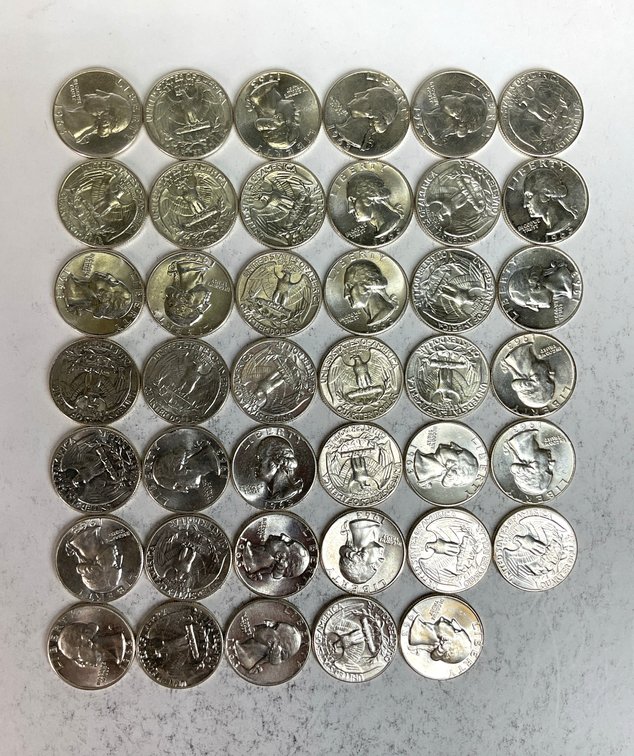 Image for US Silver Quarters