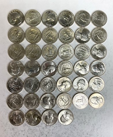Image for US Silver Quarters