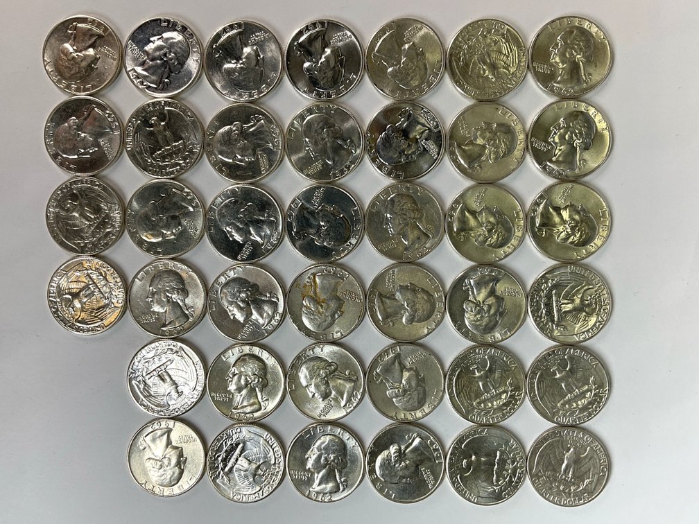 Image for US Silver Quarters