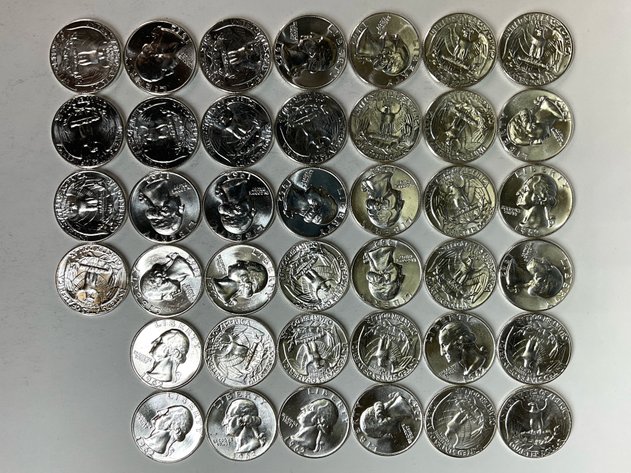 Image for US Silver Quarters