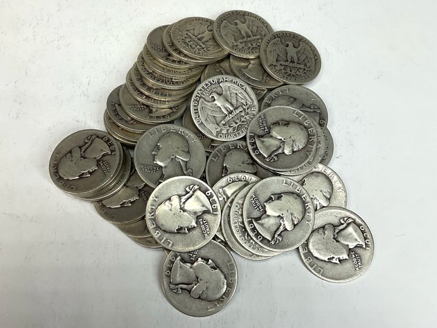Image for US Silver Quarters