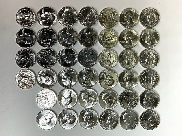 Image for US Silver Quarters