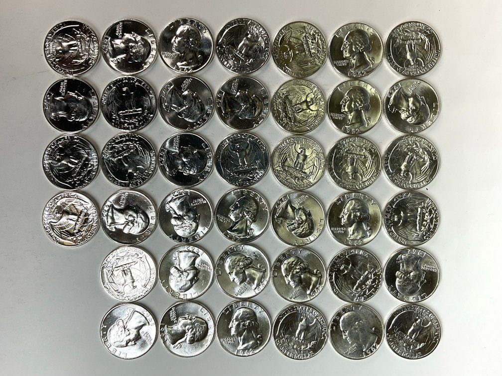 Image for US Silver Quarters