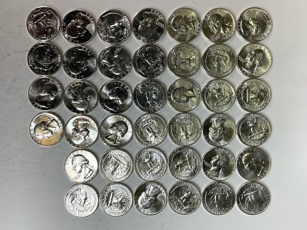Image for US Silver Quarters