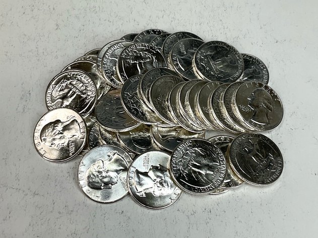 Image for US Silver Quarters