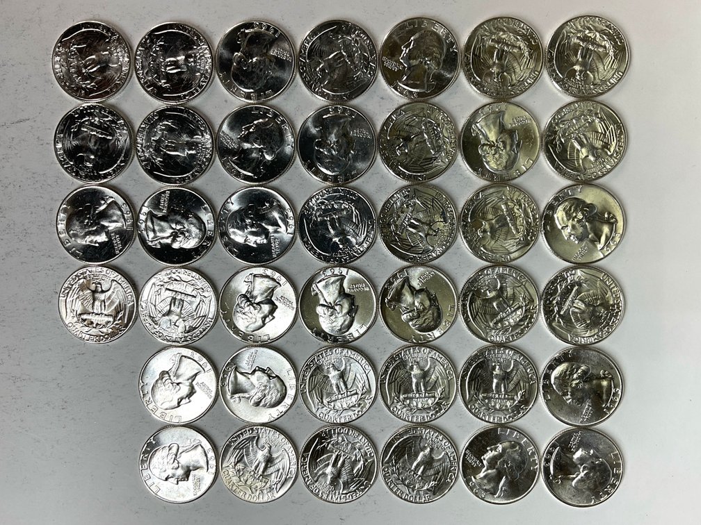 Image for US Silver Quarters