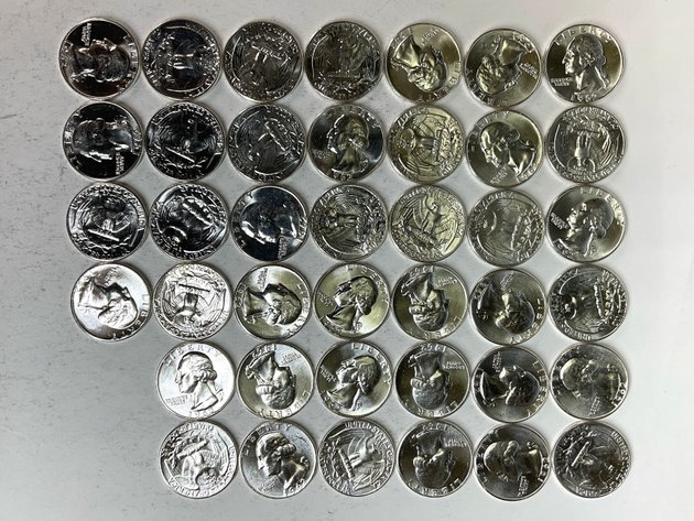 Image for US Silver Quarters