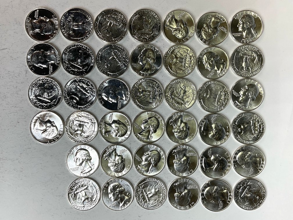 Image for US Silver Quarters