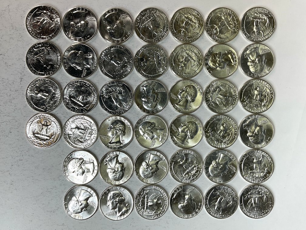 Image for US Silver Quarters