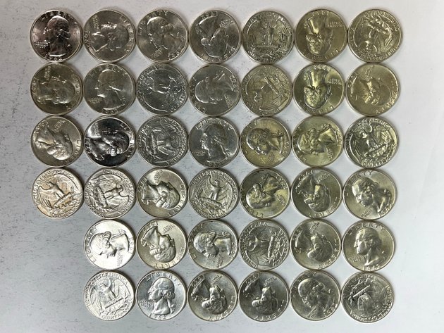 Image for US Silver Quarters