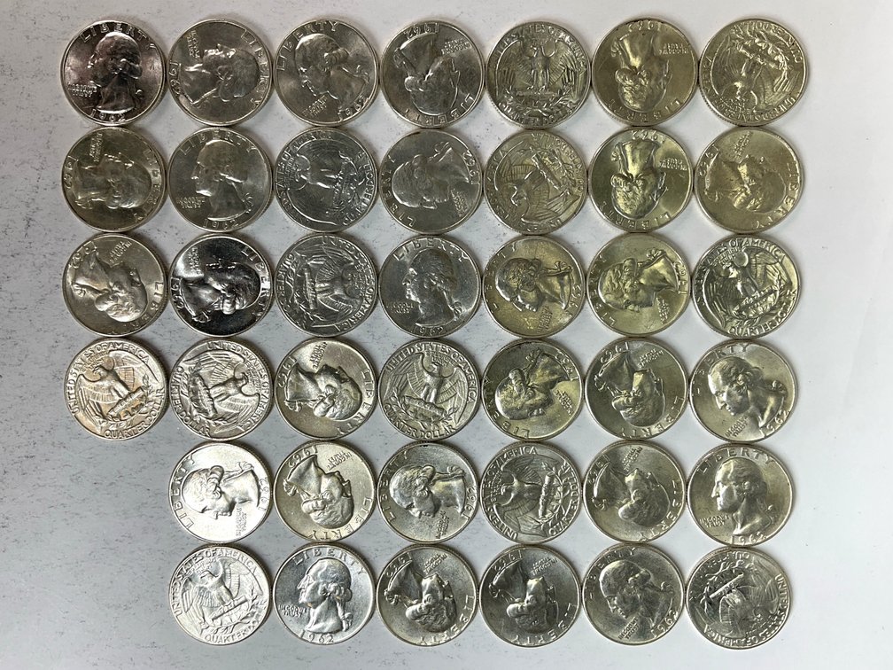 Image for US Silver Quarters