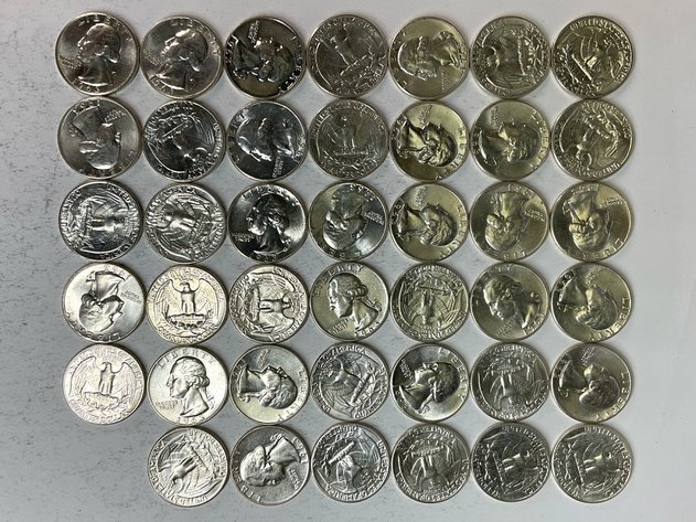 Image for US Silver Quarters